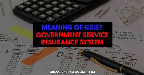 gsis meaning|What is the Meaning of GSIS – Government Service .